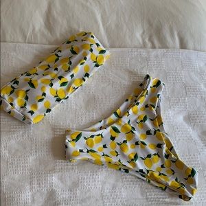 Lemon swimsuit